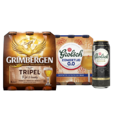 Grolsch kanon, Lentebock, Zomerzon, Zomertijd 0.0 of Grimbergen
